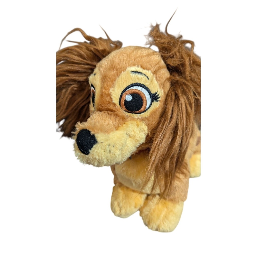 Build-A-Bear Disney Lady and the Tramp Lady Plush Stuffed Animal Brown 12"